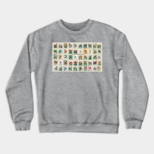 State bird and flower collection Crewneck Sweatshirt